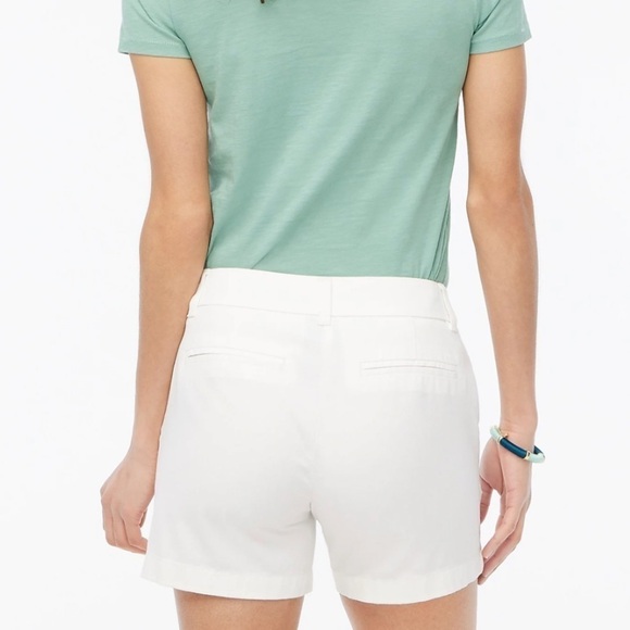 J crew 5” classic shorts in white - Picture 2 of 3